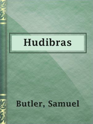 cover image of Hudibras